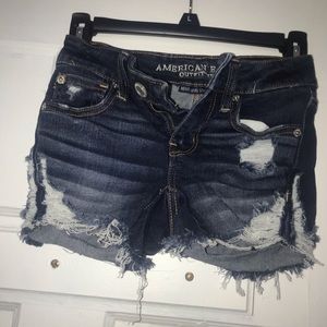 american eagle jean shorts